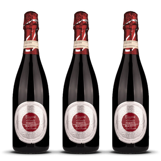 Cascina Fonda Brachetto Spumante 2023er  (3 x 0,75l)