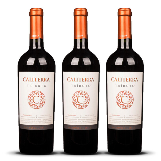 Caliterra Tributo Carmenère 2022er Colchagua Valley (3 x 0,75l)