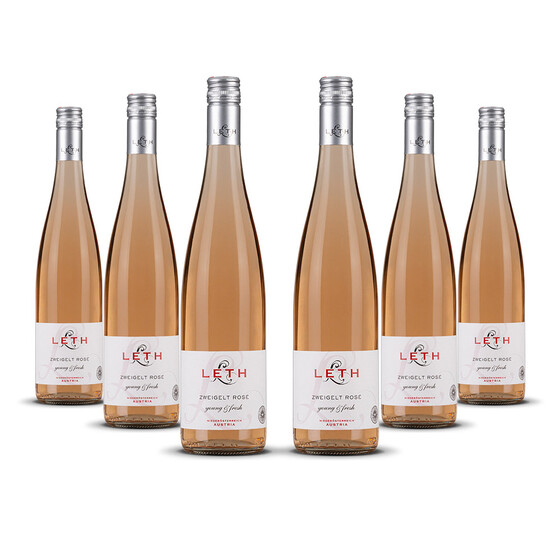 Weingut Leth Zweigelt Rosé 2023er Nieder Österreich (6 x 0,75l)