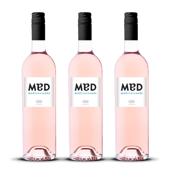 MED Rosé IGP Méditerranée 2023er Provence (3 x 0,75l)