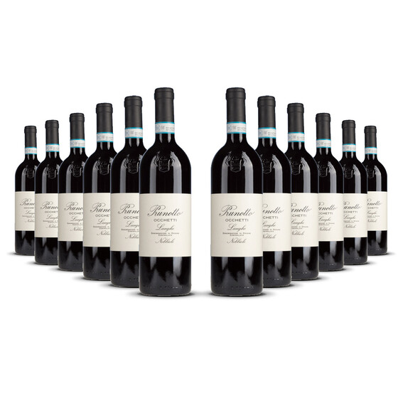 Prunotto Occhetti Nebbiolo dAlba 2021er Piemont (12 x 0,75l)