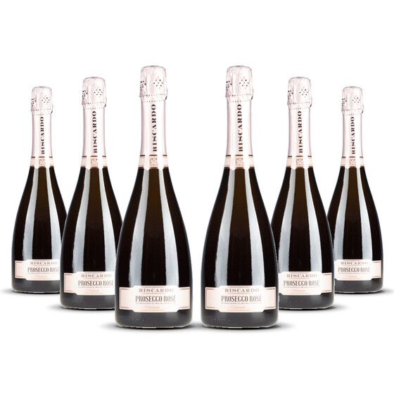 Prosecco Rosato Biscardo Spumante DOC 2023er Veneto (6 x 0,75l)