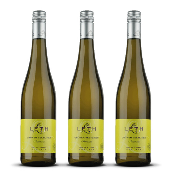 Weingut Leth Grüner Veltliner Terrassen 2023er Nieder Österreich (3 x 0,75l)