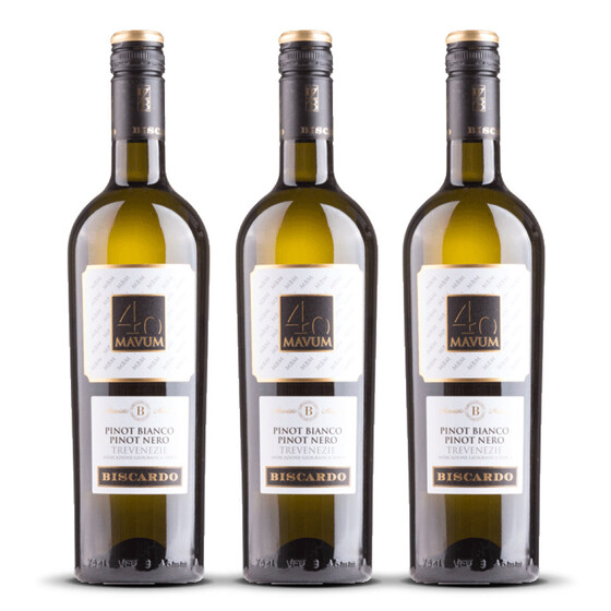 Mavum Pinot Bianco / Pinot Nero 2023er Veneto (3 x 0,75l)