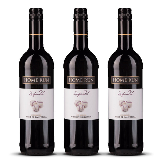 Homerun Zinfandel Kalifornien (3 x 0,75l)