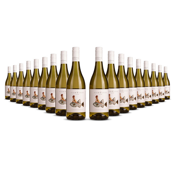 Fish Wives Club Chardonnay 2023er Western Cape (18 x 0,75l)