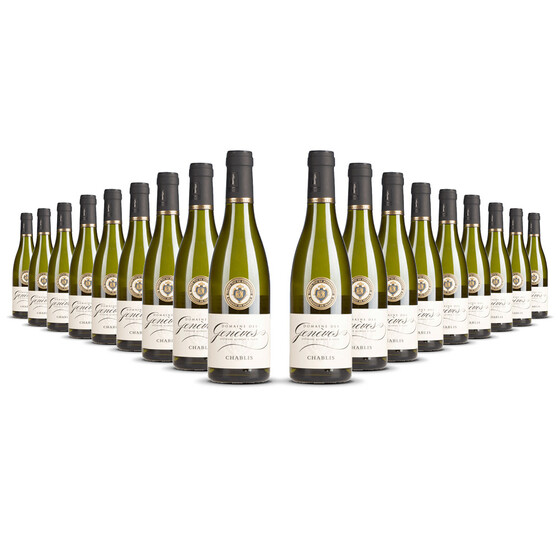 Domaine des Geneves Chablis Blanc 0.375 2022er Burgund (18 x 0,375l)