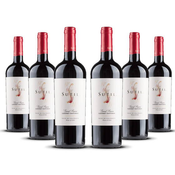 Sutil Grand Reserve Cabernet Sauvignon 2020er Colchagua Valley (6 x 0,75l)