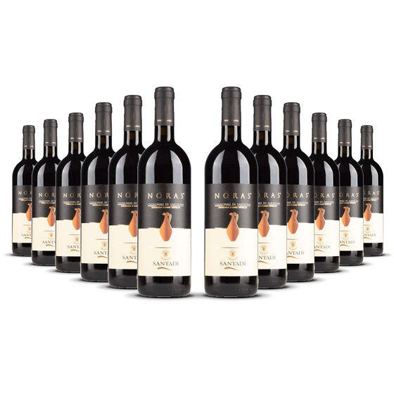 Santadi Noras Cannonau di Sardegna 2021er Sardinien (12 x 0,75l)