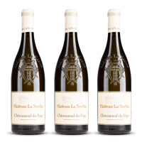 Château La Nerthe Châteauneuf du Pape Blanc Organic 2023er Côtes du Rhône (3 x 0,75l)