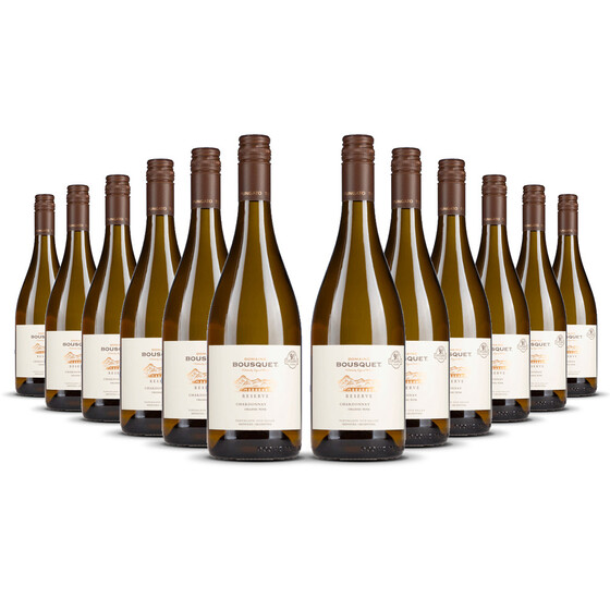 Domaine Bousquet Chardonnay Reserve (bio) 2023er Uco Valley (12 x 0,75l)