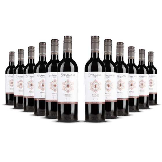 Stemmari Merlot IGT 2022er Sizilien (12 x 0,75l)