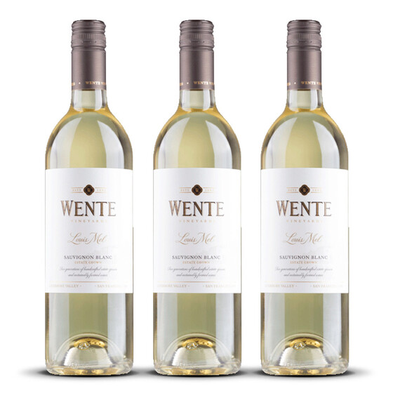 Wente Louis Mel Sauvignon Blanc 2023er Kalifornien (3 x 0,75l)