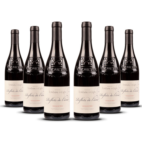 Domaine Fontaine du Clos Reflets Vacqueyras 2022er Côtes du Rhône (6 x 0,75l)