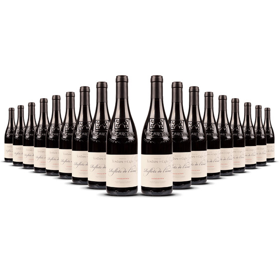 Domaine Fontaine du Clos Reflets Vacqueyras 2022er Côtes du Rhône (18 x 0,75l)