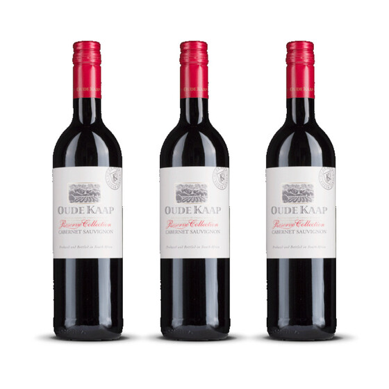 Oude Kaap Cabernet Sauvignon Reserve 2023er Western Cape (3 x 0,75l)