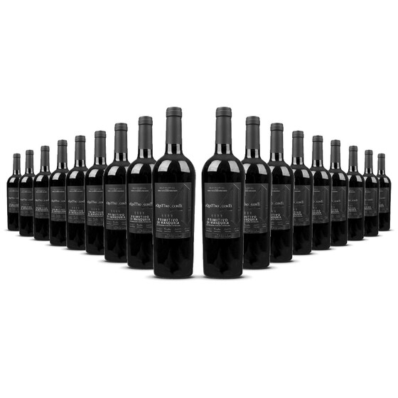 Quattro Conti Primitivo Manduria Gold 2022er Apulien (18 x 0,75l)