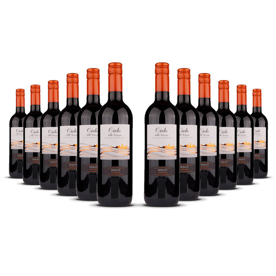 Cielo Via Mare Merlot/Raboso IGT 2023er Veneto (12 x 0,75l)