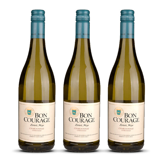 Bon Courage Chardonnay Unwooded 2024er Robertson (3 x 0,75l)