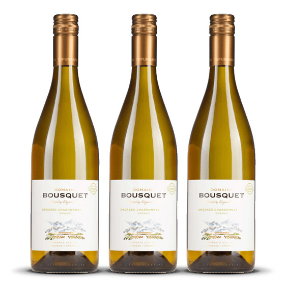 Domaine Bousquet Chardonnay (bio) 2024er Uco Valley (3 x 0,75l)