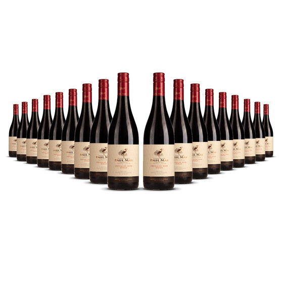 Paul Mas Grenache Noir / Syrah IGP 2023er Süd-Frankreich (18 x 0,75l)