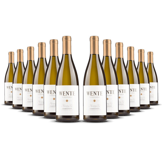 Wente Morning Fog Chardonnay 2023er Kalifornien (12 x 0,75l)