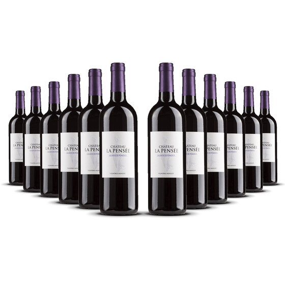 Château La Pensée Lalande Pomerol 2021er Bordeaux (12 x 0,75l)