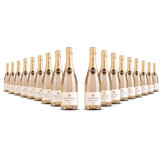 Veuve Ambal Cremant de Bourgogne Blanc de Blancs Brut Burgund (18 x 0,75l)