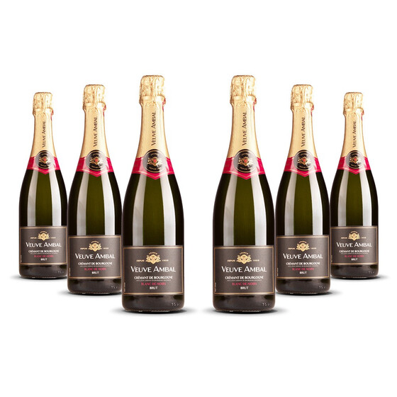 Veuve Ambal Cremant de Bourgogne Blanc de Noirs Rose Burgund (6 x 0,75l)