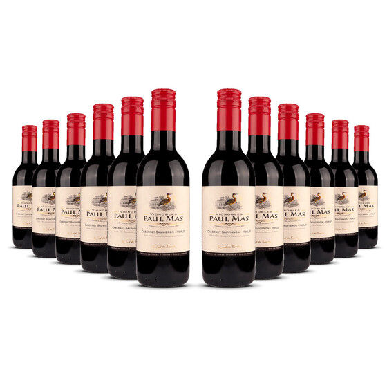 Paul Mas Cabernet / Merlot 0.25l 2023er Süd-Frankreich (12 x 0,25l)