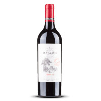 La Villette Merlot VdF 2023er Süd-Frankreich (1 x 0,75l)