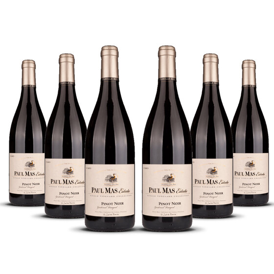 Paul Mas Réserve Single Vineyard Collection Saint-Hilaire Pinot Noir 2023er Süd-Frankreich (6 x 0,75l)