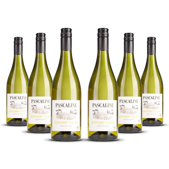 Pascaline Chardonnay / Viognier 2023er Süd-Frankreich (6 x 0,75l)