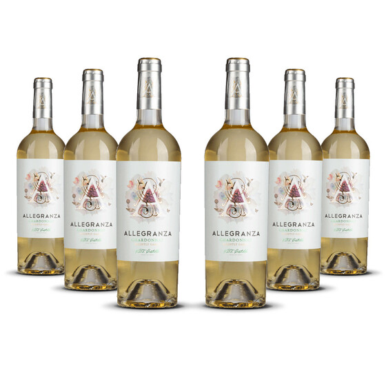 Allegranza La Mancha Chardonnay 2022er Kastilien-La Mancha (6 x 0,75l)