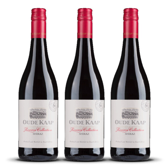 Oude Kaap Shiraz Reserve 2023er Western Cape (3 x 0,75l)