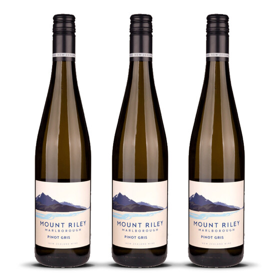 Mount Riley Pinot Gris 2024er Marlborough (3 x 0,75l)