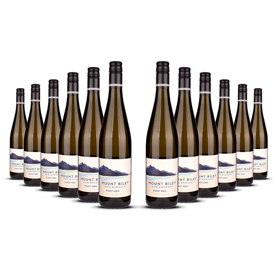 Mount Riley Pinot Gris 2024er Marlborough (12 x 0,75l)