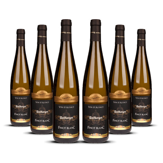 Wolfberger Pinot Blanc Signature 2023er Elsass (6 x 0,75l)