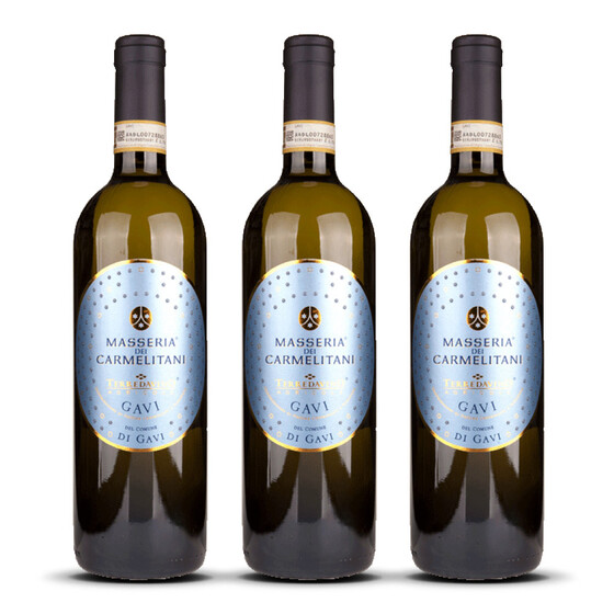 Vite Colte Gavi di Gavi Masseria dei Carmelitani 2024er Piemont (3 x 0,75l)