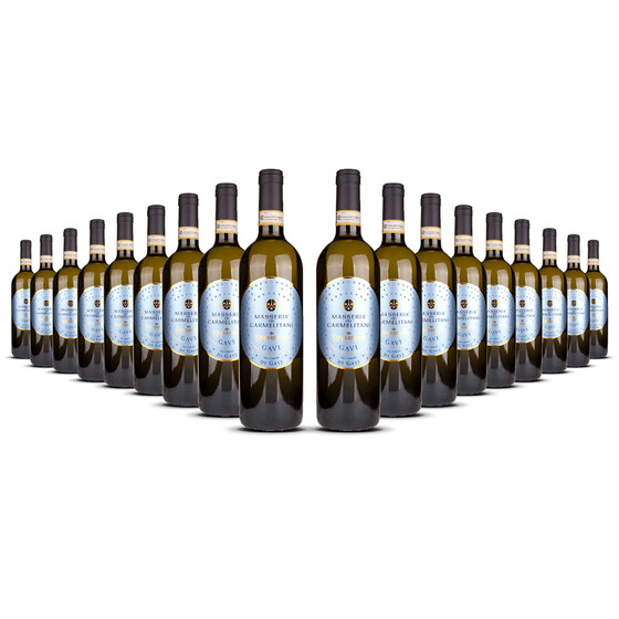 Vite Colte Gavi di Gavi Masseria dei Carmelitani 2024er Piemont (18 x 0,75l)