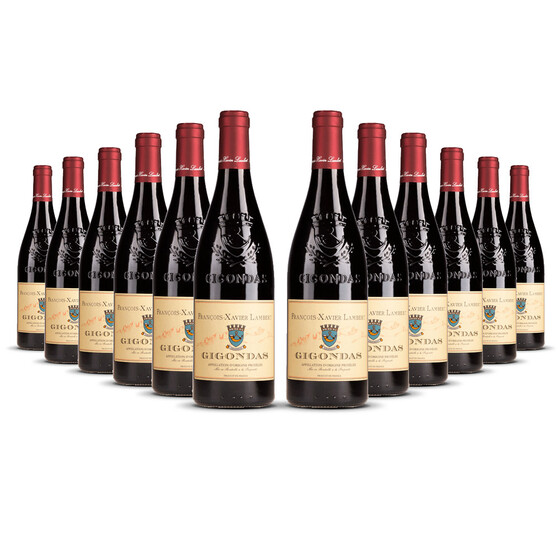 Francois Xavier Lambert Gigondas Tradition 2022er Côtes du Rhône (12 x 0,75l)