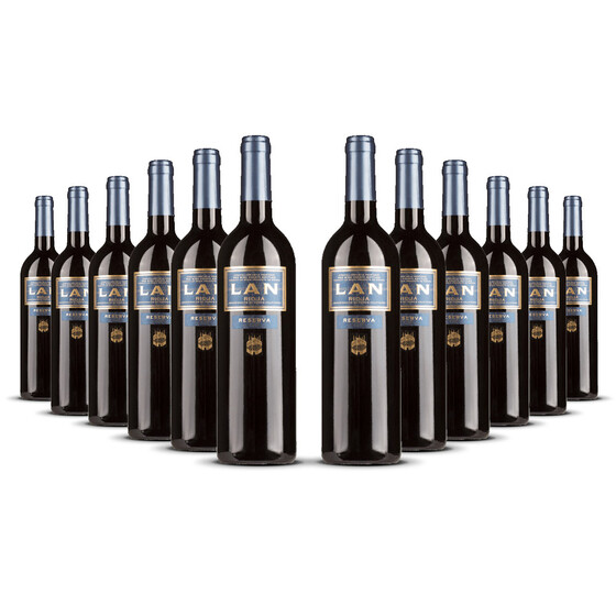 Bodegas LAN Rioja Reserva 2018er Rioja (12 x 0,75l)