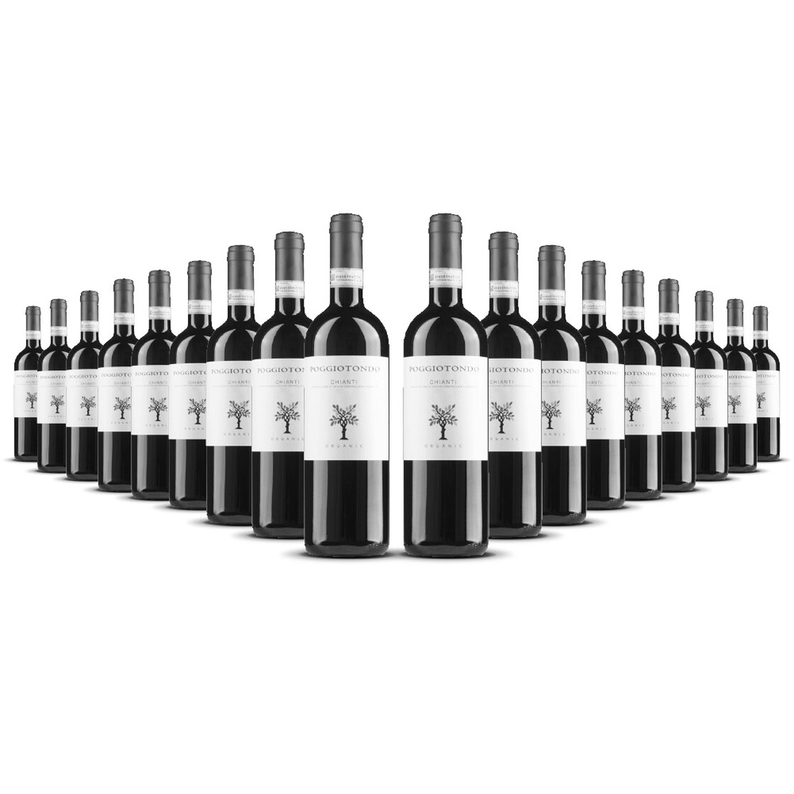 Poggiotondo Chianti DOCG (bio) 2023er Toskana (18 x 0,75l)