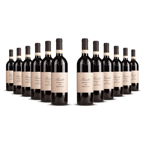 Prunotto Barbera Bansella Nizza DOCG 2022er Piemont (12 x 0,75l)