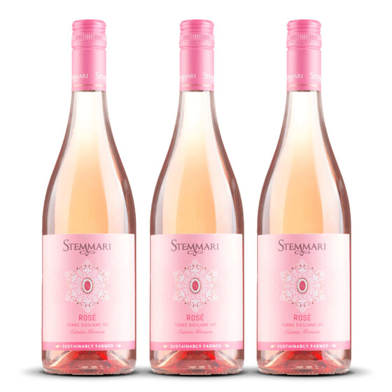 Stemmari Nero dAvola Rosato IGT 2024er Sizilien (3 x 0,75l)