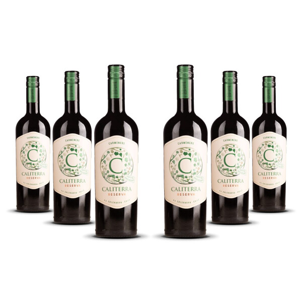 Caliterra Reserva Carmenère 2024er Colchagua Valley (6 x 0,75l)