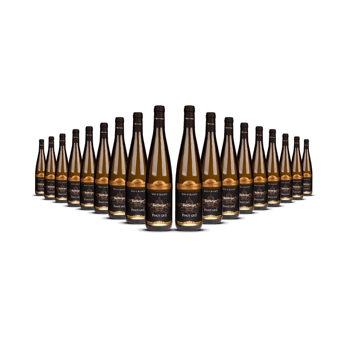 Wolfberger Pinot Gris Signature 2023er Elsass (18 x 0,75l)