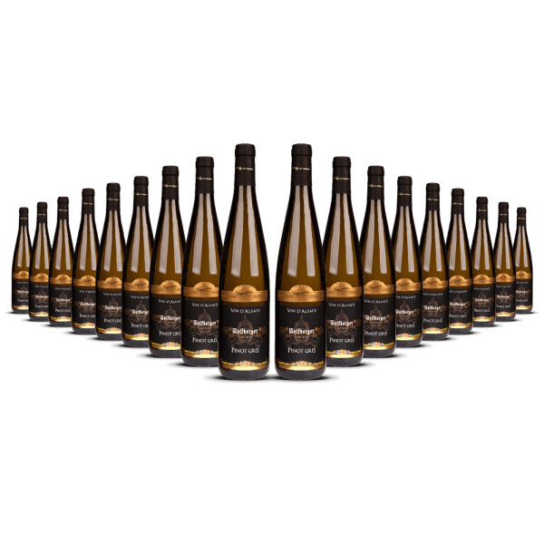 Wolfberger Pinot Gris Signature 2023er Elsass (18 x 0,75l)