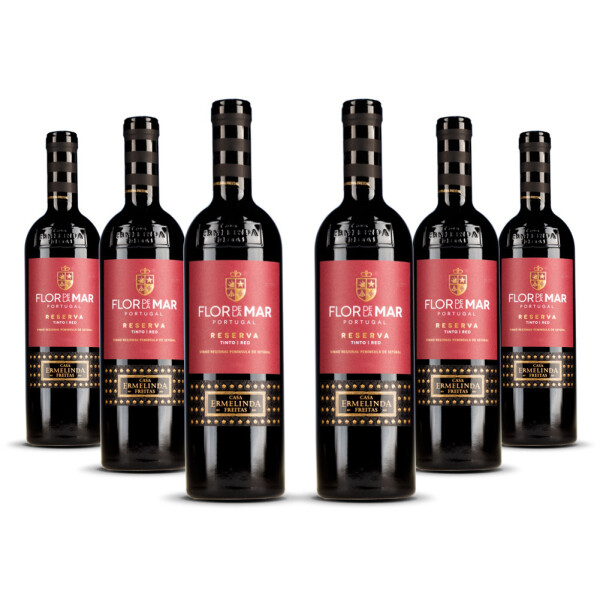 Casa Ermelinda Freitas Flor de la Mar Reserva Tinto 2022er Regional Península de Setúbal (6 x 0,75l)