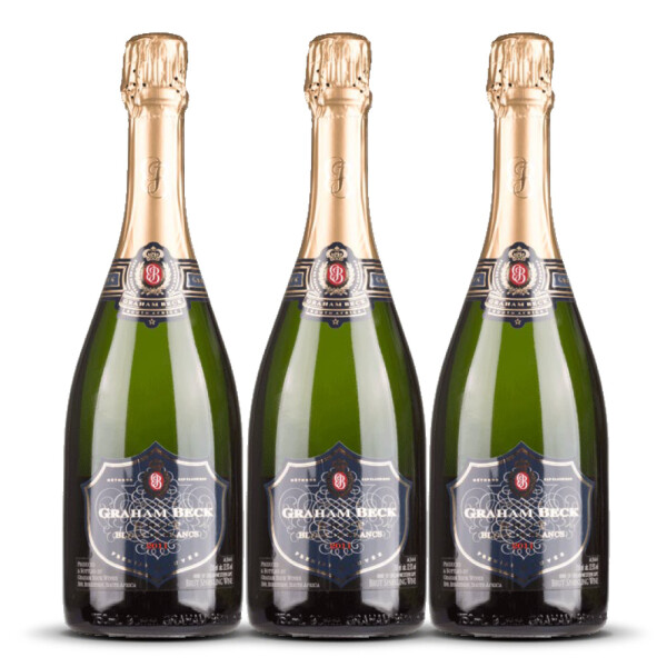 Graham Beck MCC Brut Blanc de Blancs Vintage 2019er Robertson (3 x 0,75l)